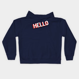 Hello Kids Hoodie